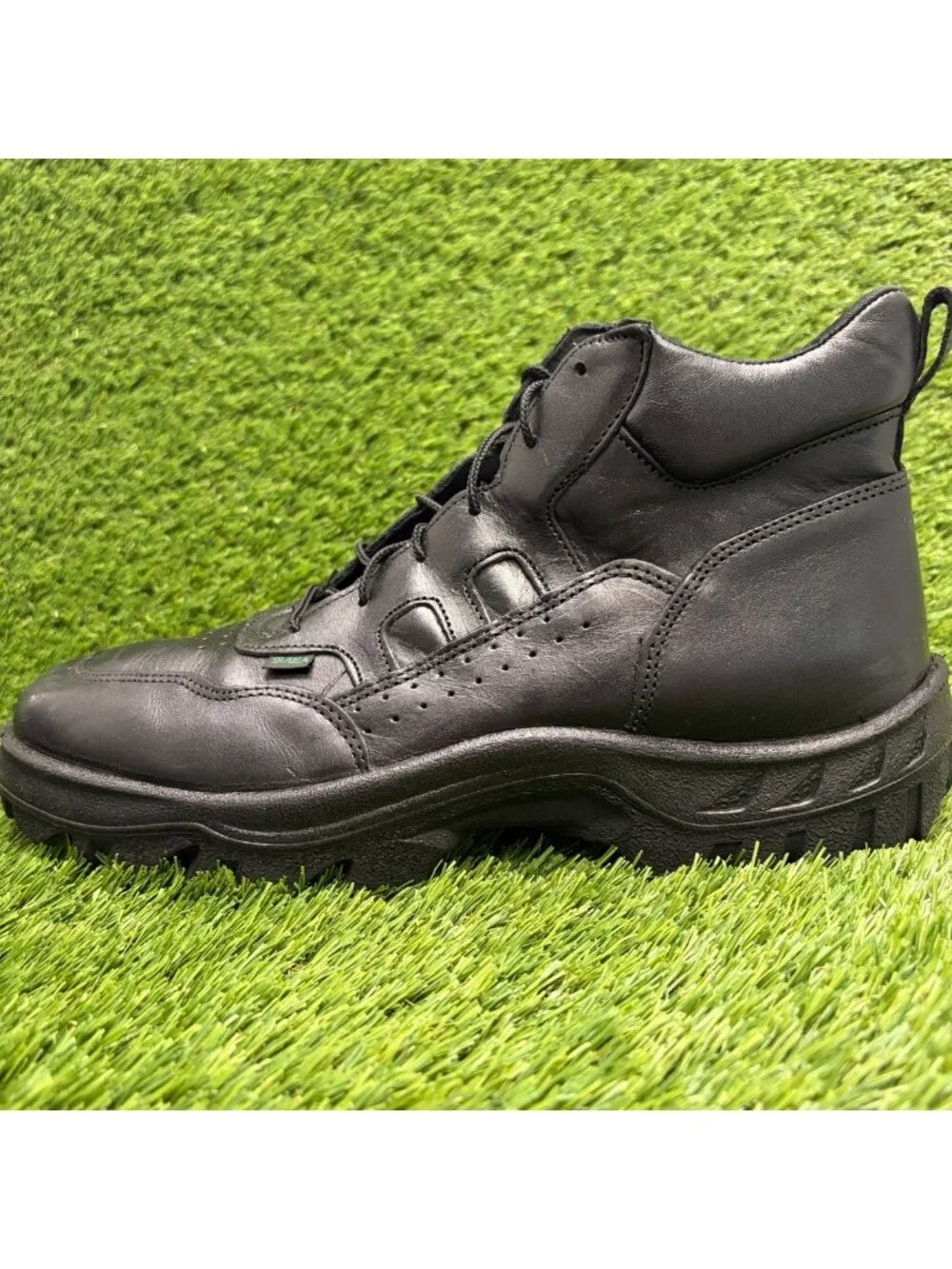 Rocky TMC Postal-Approved Duty Mens Size 14 Triple Black Leather Chukka Boots